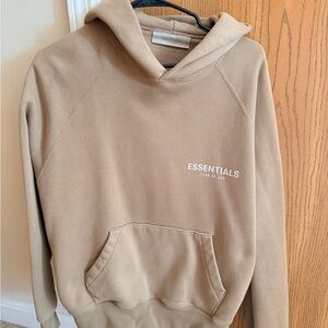 Essentials Tan Hoodie